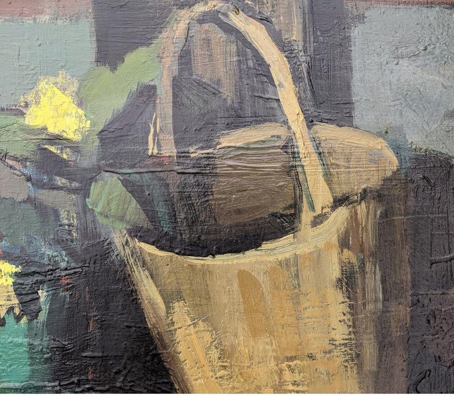 modern french still life oil painting